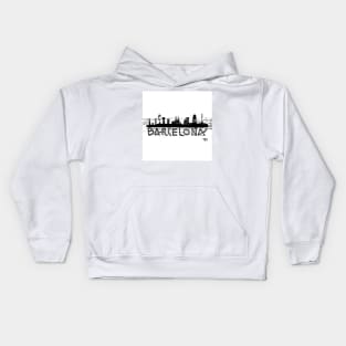 Barcelona - World Cities Series by 9BH Kids Hoodie